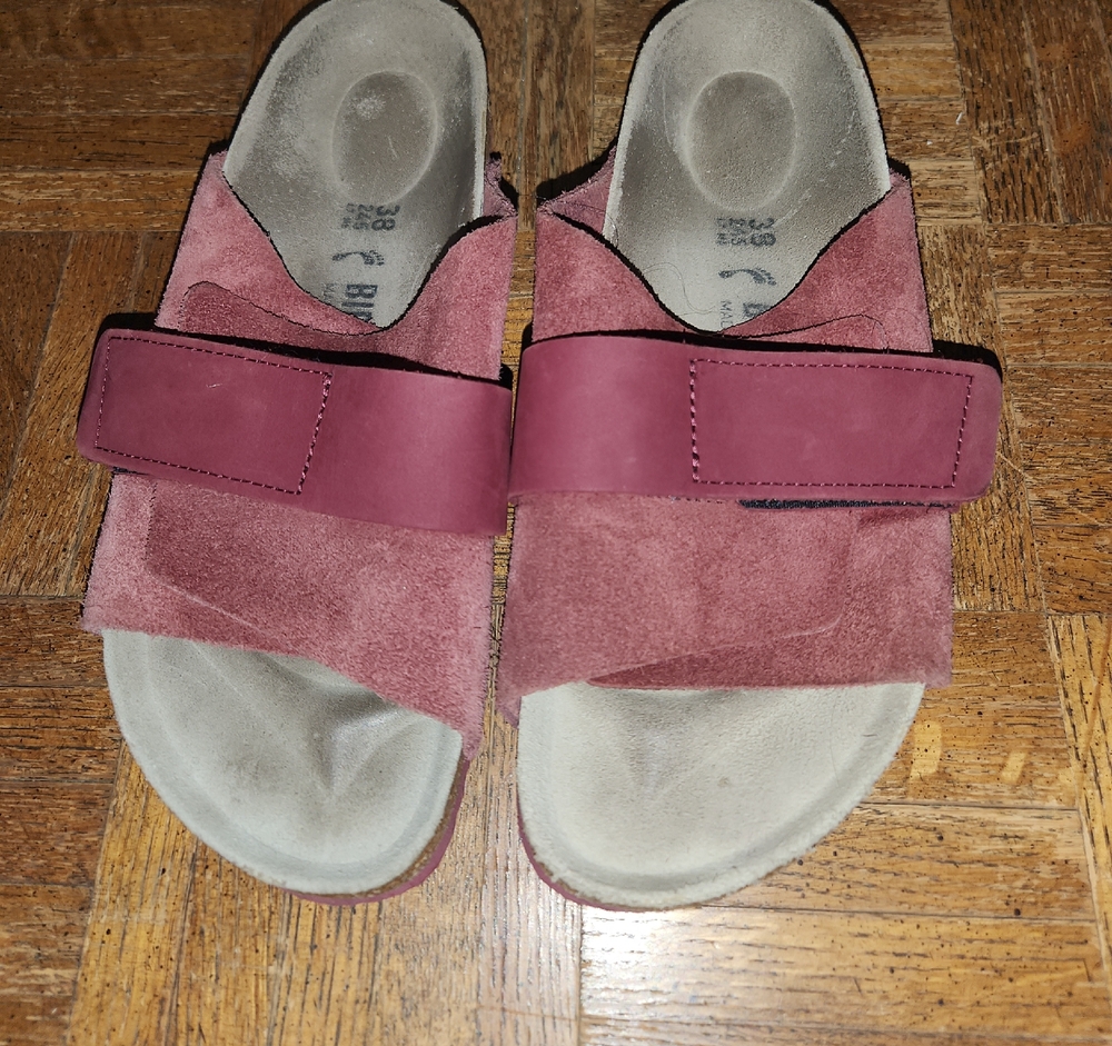 Birkenstock Suede Slide Sandals